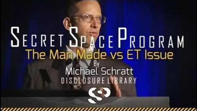 SECRET SPACE PROGRAM | MICHAEL SCHRATT | THE MAN MADE VS ET ISSUE