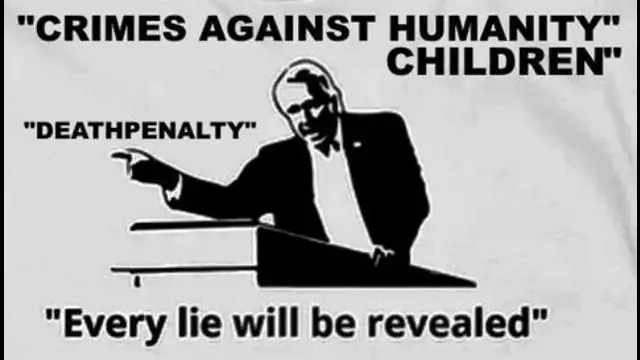 CRIMES AGAINST HUMANITY! EVERY LIE WILL BE REVEALED!