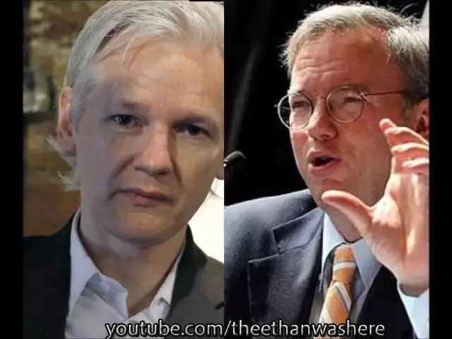 When Google Met Wikileaks: Julian Assange & Google CEO Schmidt