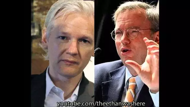 When Google Met Wikileaks: Julian Assange & Google CEO Schmidt