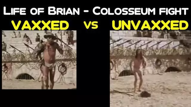 So what if the vaxed faced off against the unvaxxed in the Colosseum?