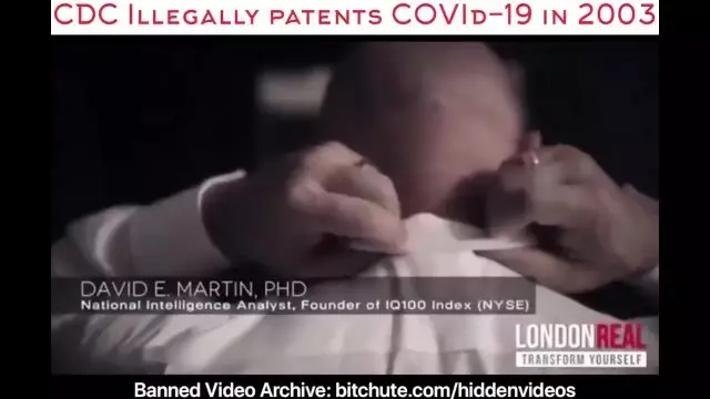 CDC Patents Covid-19 in 2003