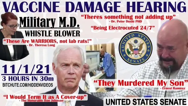 US Senate Hearing:7 Victims, 4 Doctors, Military whistleblower