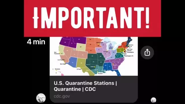 IMPORTANT FEMA VS CDC QUARANTINE ZONES
