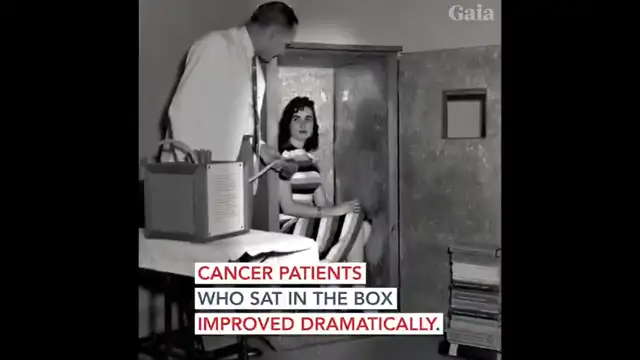 Get in the box Original Inventor Of The Orgone Accumulator, Wilhelm Reich 1939