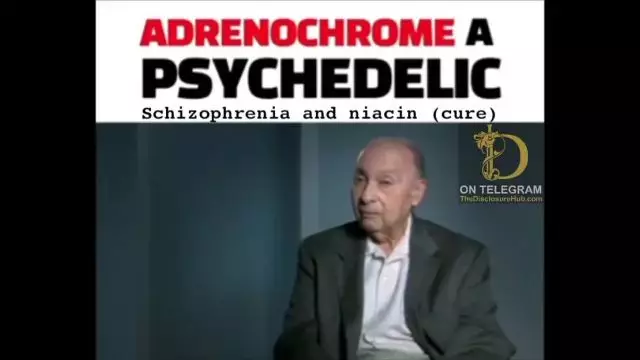 Adrenochrome is a Psychedelic