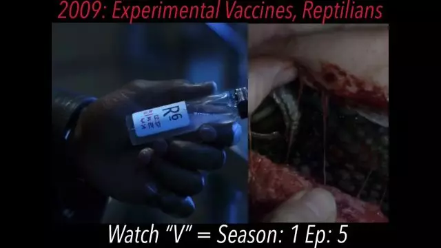 2009- Experimental Vaccines & Reptillians