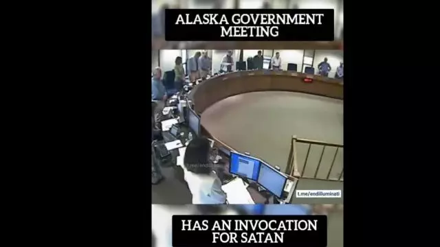 Alaska Government Meeting has an invocation for Satan