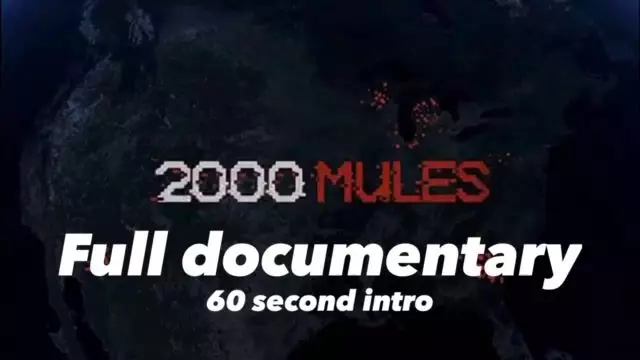 2000 Mules Full Documentary with 60 Second intro Fair Use Commentary