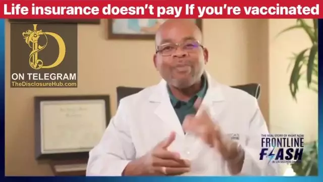 Insurance doesn't pay if you're vaccinated