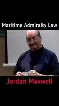 Maritime Admiralty Law by Jordan Maxwell