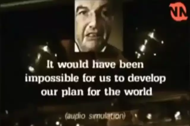 Rockefeller's 1991 speech