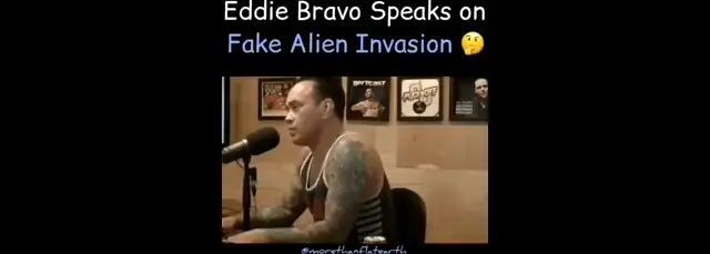 Eddie bravo getting real on the fake Alien invasion