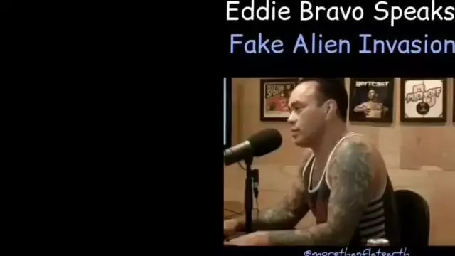 Eddie bravo getting real on the fake Alien invasion