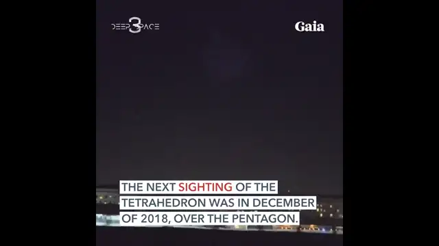 Tetrahedron UFOs Over the Kremlin and Pentagon