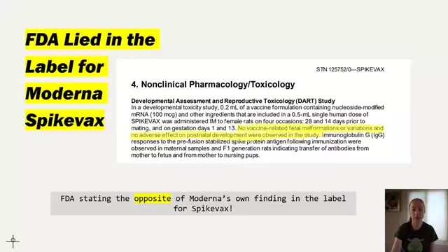 Moderna and Pfizer Reproductive Toxicology Studies from FOIA Documents