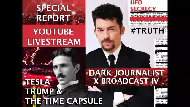 TESLA TRUMP & THE TIME CAPSULE! DARK JOURNALIST X SERIES IV