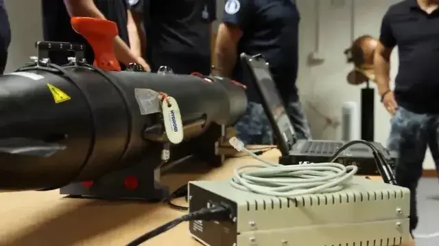 Ukrainian Navy divers receive training on unmanned underwater vehicles