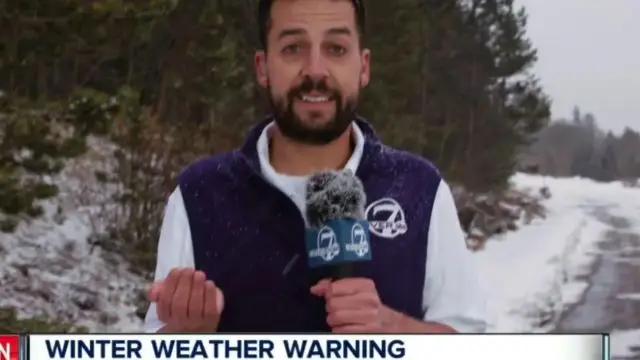 WEATHERMAN MELTS DOWN ON LIVE TV HILARIOUS