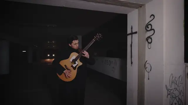 Marcin - Kashmir on One Guitar (Official Video)