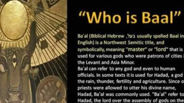 BAAL THE DEMON WORSHIPPED BY DEMONS