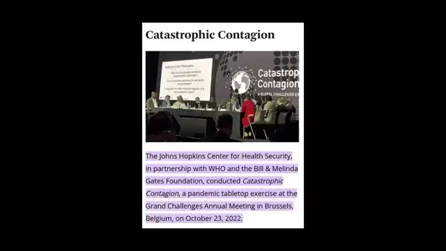 CATASTROPHIC CONTAGION 2025! [2022-12-15] - A TIME FOR JUSTICE (VIDEO)
