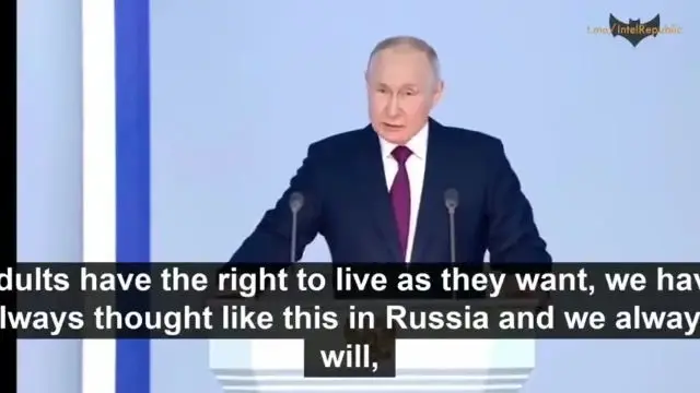 Putin: Forgive Them; for They Know Not What They Do