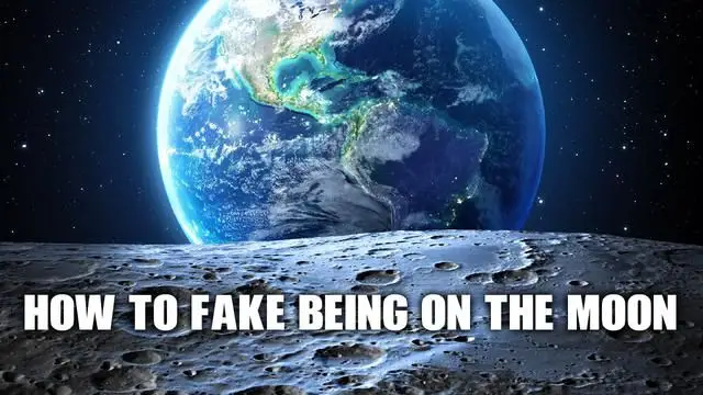 How to Fake Being on the Moon