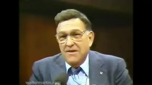 Dr. Walter Martin Cult of Liberal Theology 1987