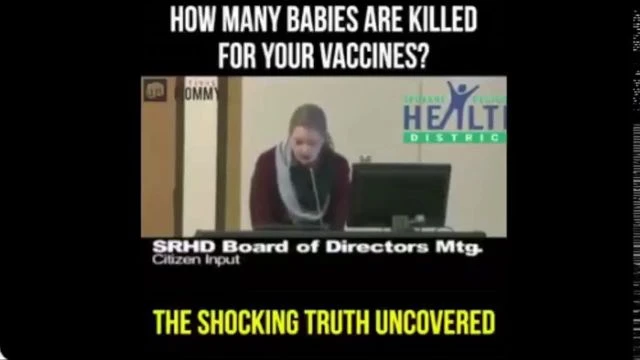 Aborted baby cells also used in vaccines ðŸ˜¡