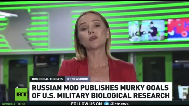 RT on bioweapon allegations from Russian MIL