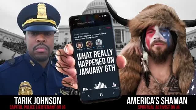 What Really Happened on January 6th-Tarik Johnson&Americas Shaman