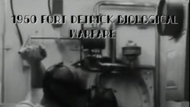 FORT DETRICK 1950 BIOLOGICAL WARFARE