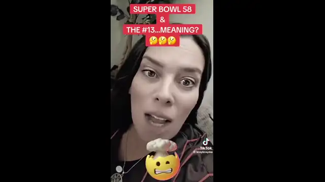 Super Bowl 58 AND THE NUMBER 13