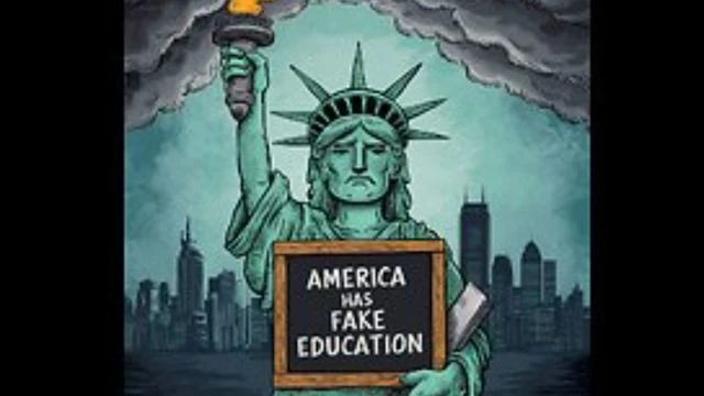 AMERICA HAS FAKE EDUCATION