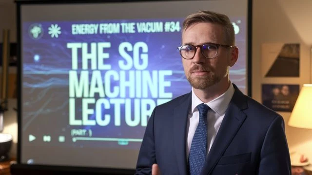 Energy From The Vacuum- Part 34(1of2) The SG Machine Lecture