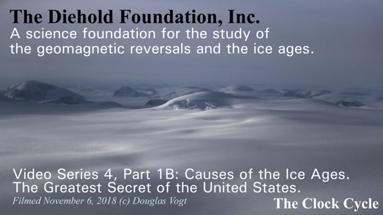 Series 4, part 1B, Causes of the Ice Ages and the Greatest Secret of the US. short version. [360p]