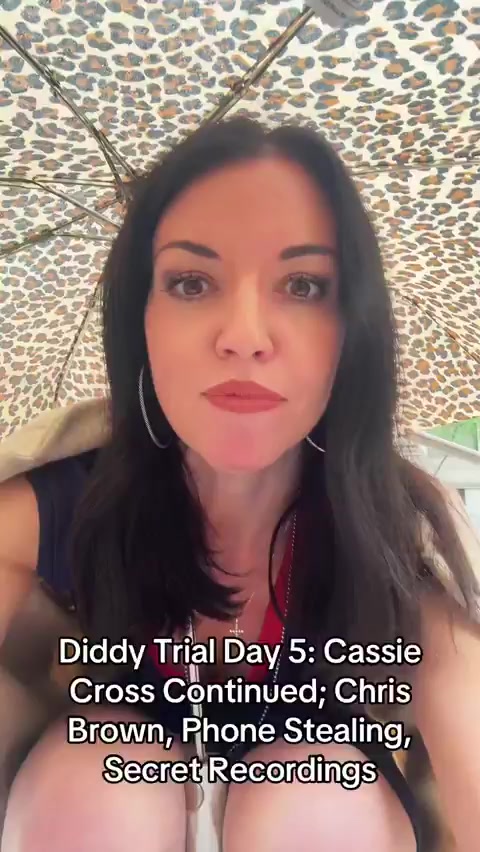 Lauren Conlin - Diddy Trial Day 5 Lunch Update: Cassie Cross Continued! Chris Brown, ... [852p]